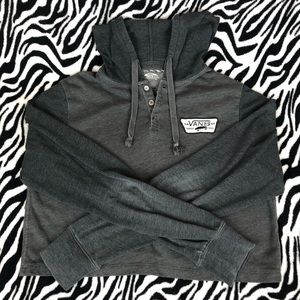 Vans Off The Wall Cropped Hoodie